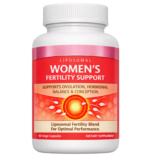 Nikoni Liposomal Female Fertility Support, Reproductive Wellness & Hormonal Balance, Liposomal Delivery, 90 Vegan Capsules
