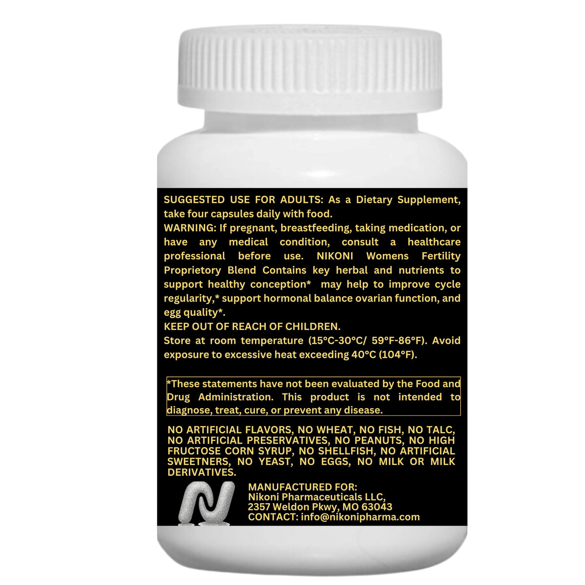 NIKONI Vital Men – Liposomal Testosterone Complex | Healthy Testosterone, Drive & Libido, Energy, Stamina, Focus | 90 Vegan Capsules