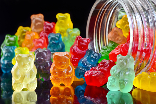 Gummy Supplements in Packaging